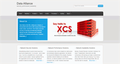 Desktop Screenshot of data-alliance.com.my